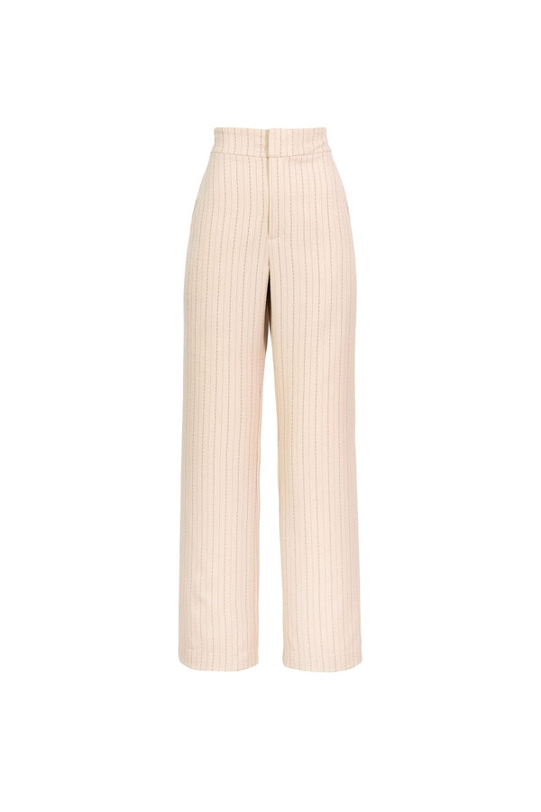 Rebecca Pinstripe Sastre Pantalón - Reina Diaz