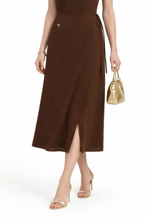 Saige V - Neck Vestido - Reina Diaz