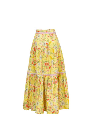 Taormina Tiered Maxi Skirt - Reina Diaz