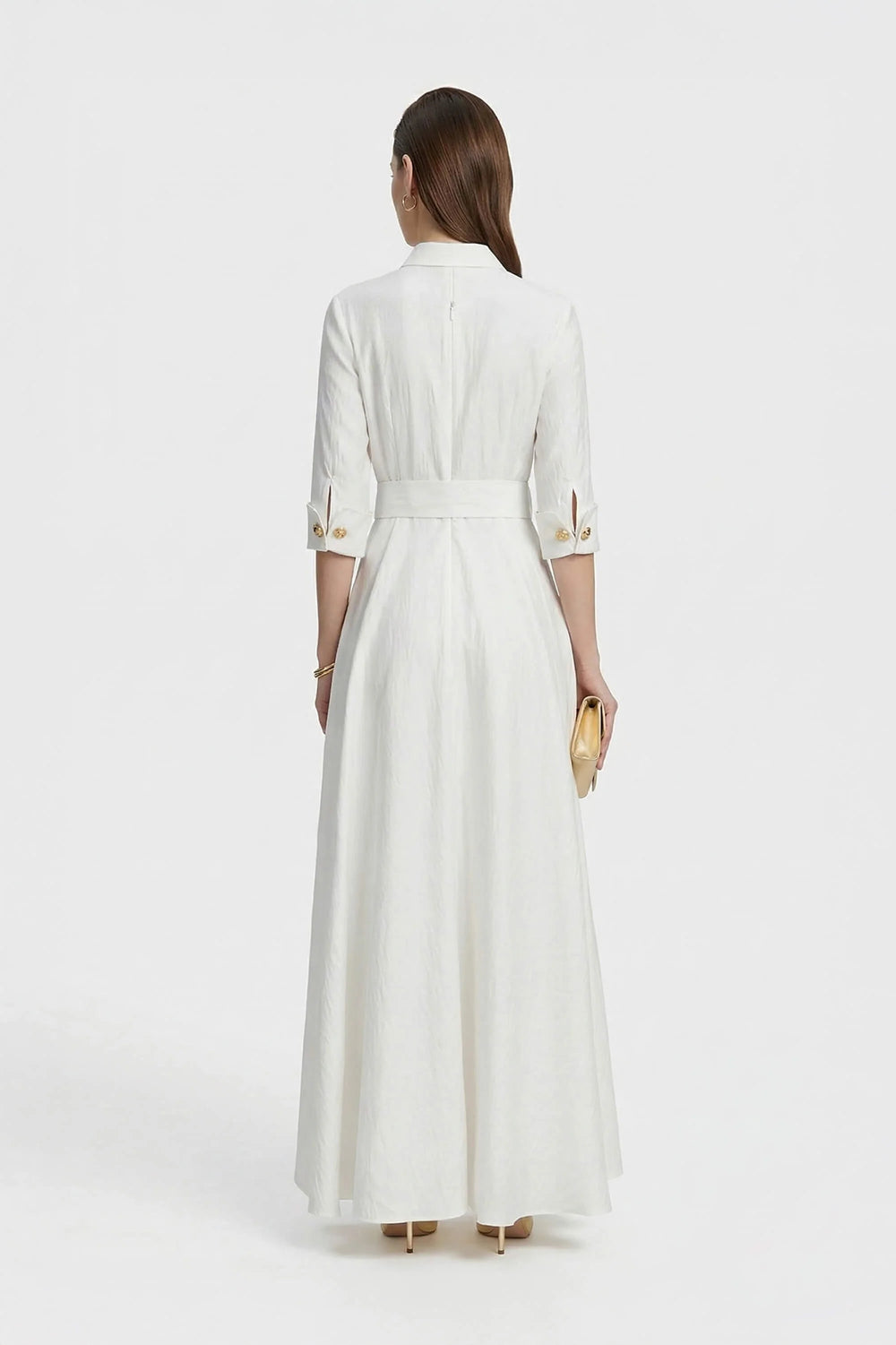 Valentina Maxi Bow Vestido - Reina Diaz