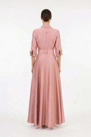 Valentina Maxi Bow Vestido - Reina Diaz