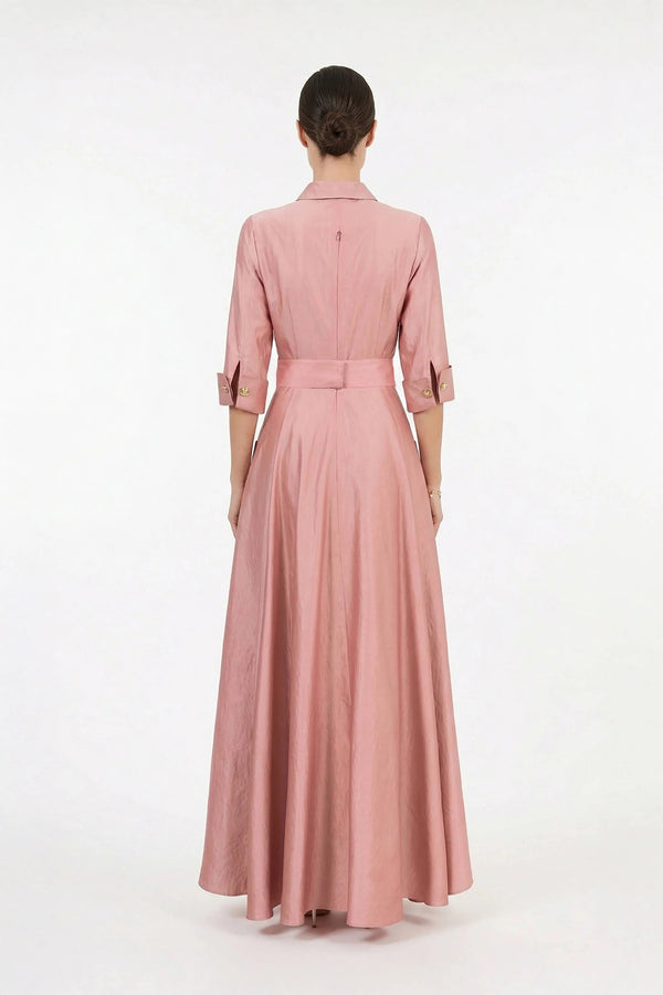 Valentina Maxi Bow Vestido - Reina Diaz