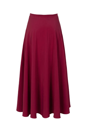 Valeria High-Waist Flared Maxi Falda 541374 BET - Reina Diaz