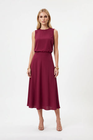 Valeria High-Waist Flared Maxi Falda 541374 BET - Reina Diaz