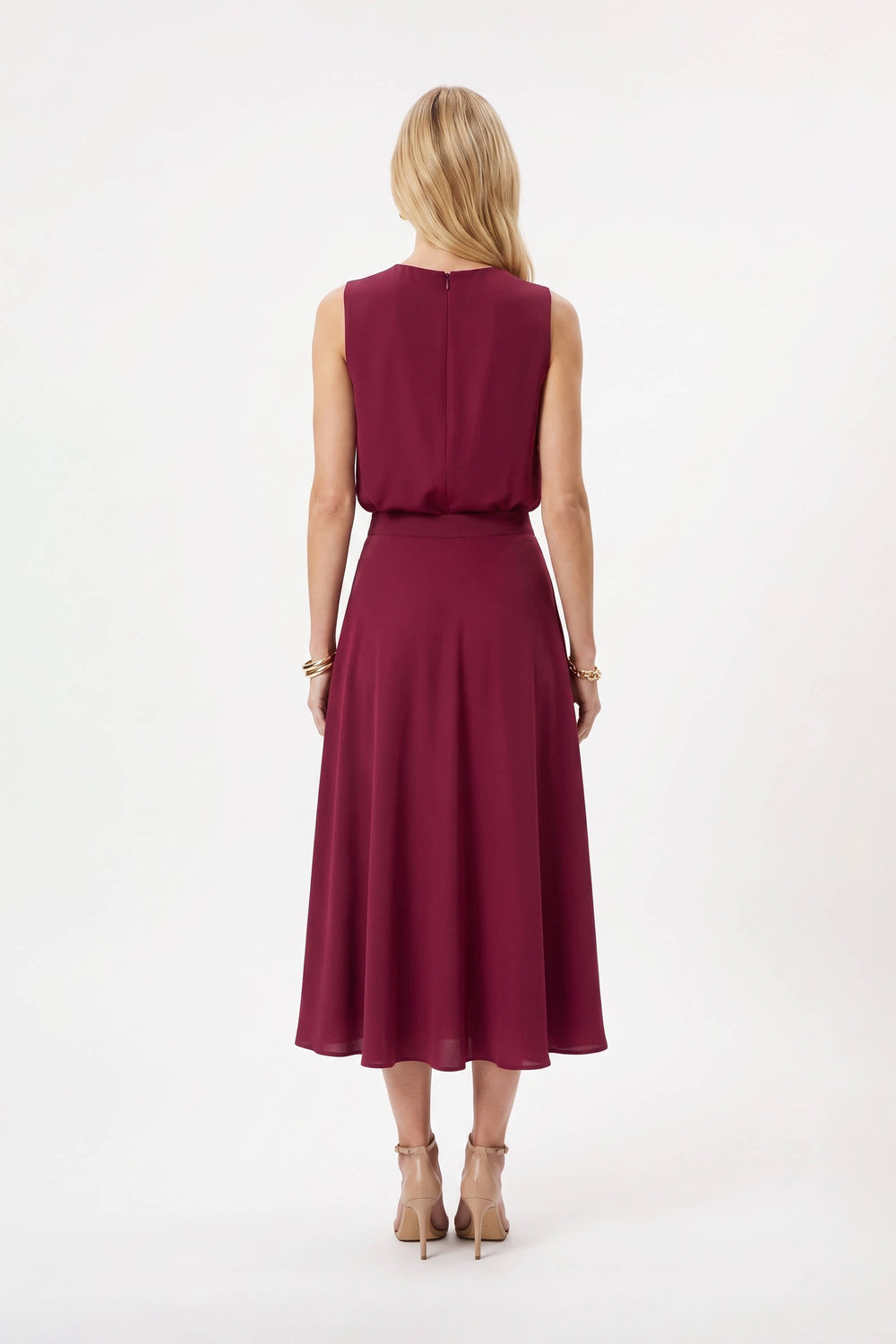 Valeria High-Waist Flared Maxi Falda 541374 BET - Reina Diaz
