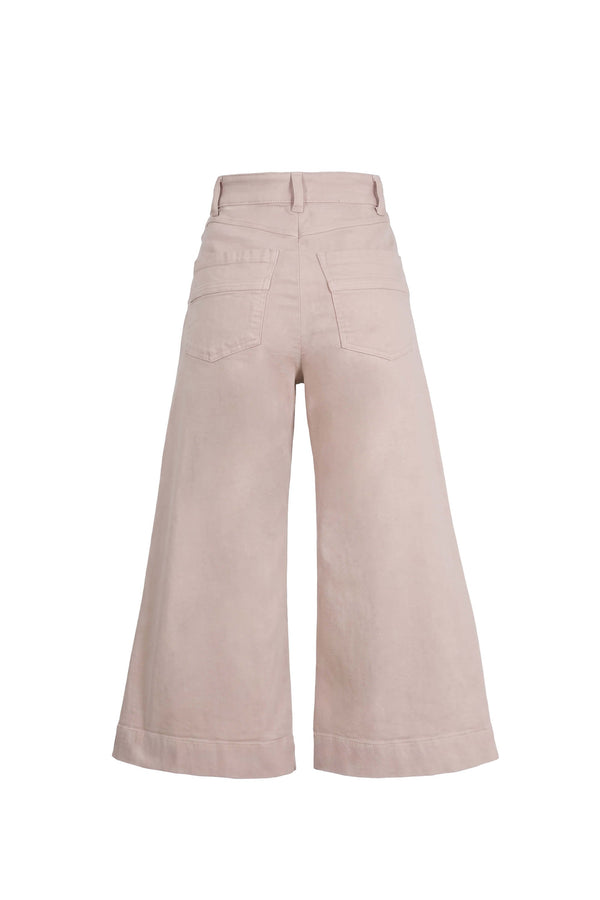 Valeria High-Waist Wide-Leg Pantalón 731147 ARE - Reina Diaz
