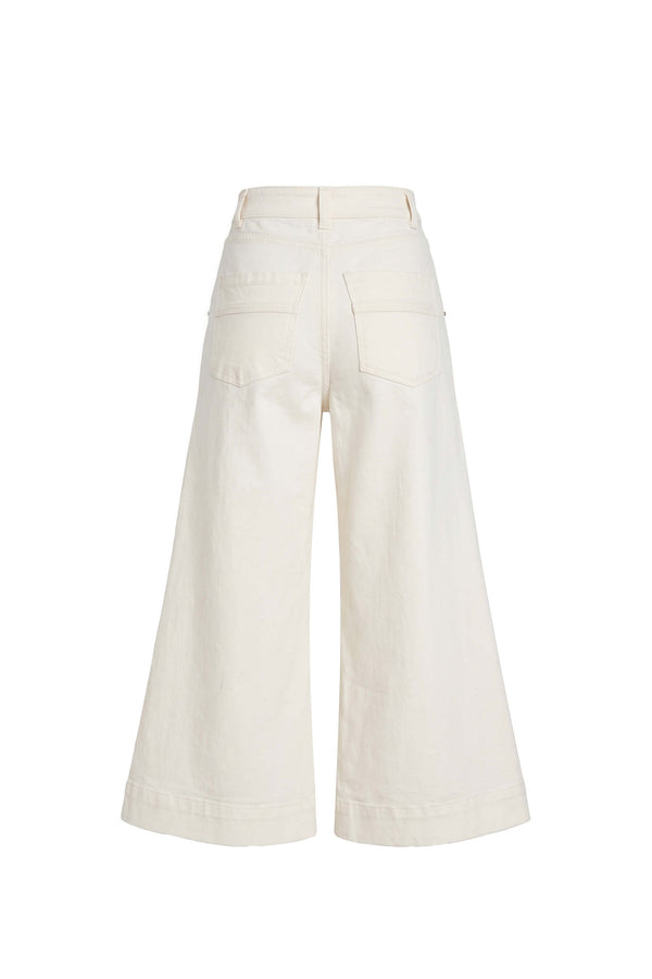 Valeria High-Waist Wide-Leg Pantalón 731147 HUE - Reina Diaz