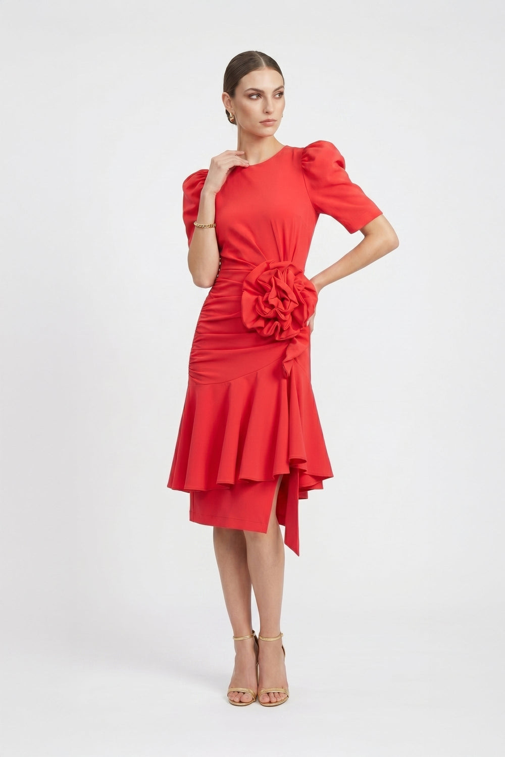 Vestido - 525863 - ROJ - Reina Diaz