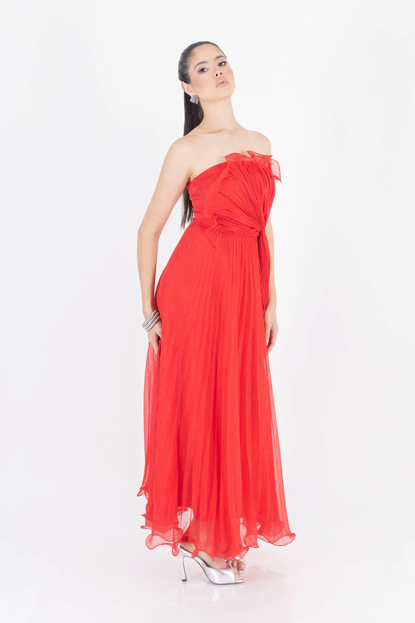 Vestido - 525957 - ROJ - Reina Diaz