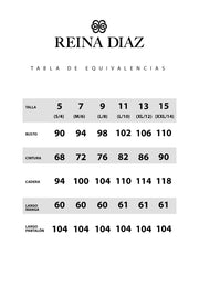 Vestido - 525978 - NEG - Reina Diaz