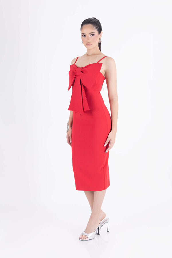 Vestido - 525984 - ROJ - Reina Diaz