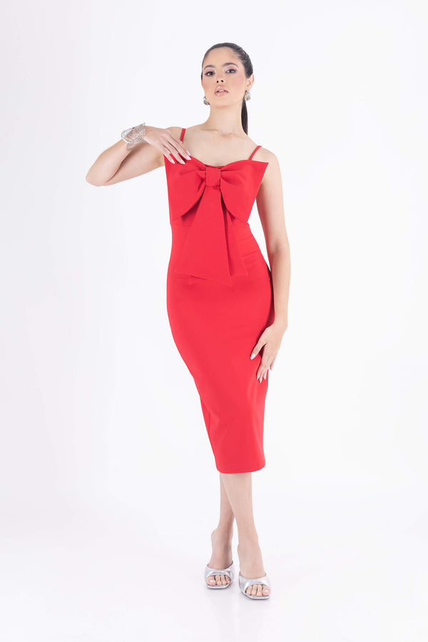 Vestido - 525984 - ROJ - Reina Diaz