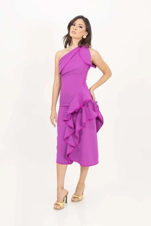 Vestido - 526018 - MOR - Reina Diaz