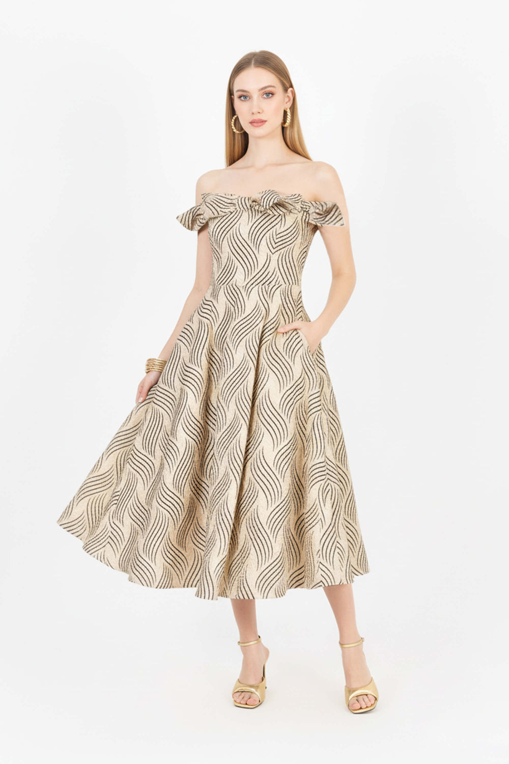 Vestido - 526094 - BEI - Reina Diaz