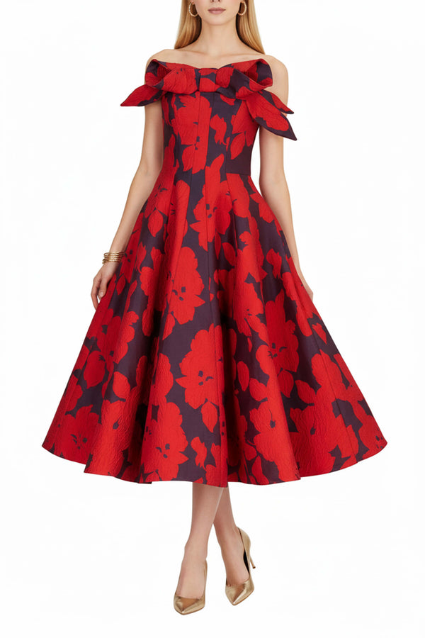 Vestido - 526094 - ROJ - Reina Diaz