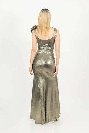 Vestido - 526114 - ORO - Reina Diaz