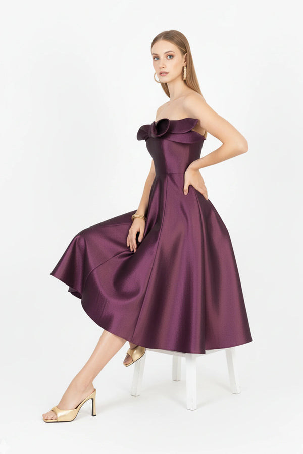 Vestido - 526215 - MOR - Reina Diaz