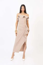 Vestido - 722790 - BEI - Reina Diaz