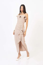 Vestido - 722790 - BEI - Reina Diaz