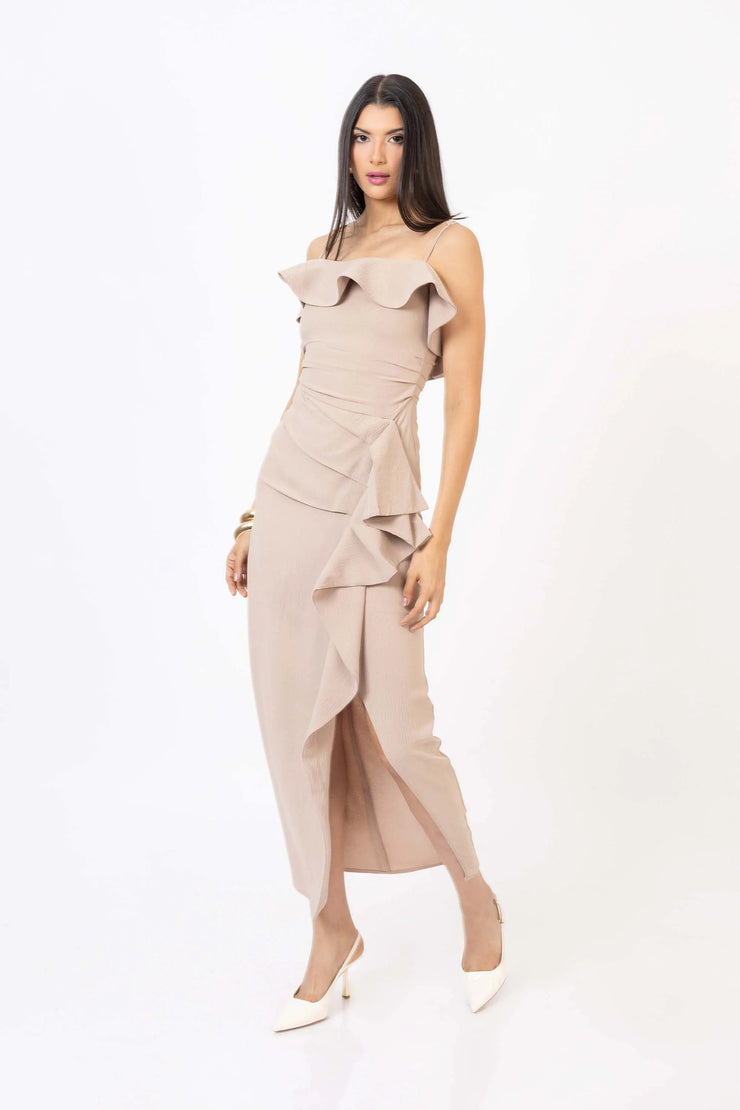 Vestido - 722790 - BEI - Reina Diaz
