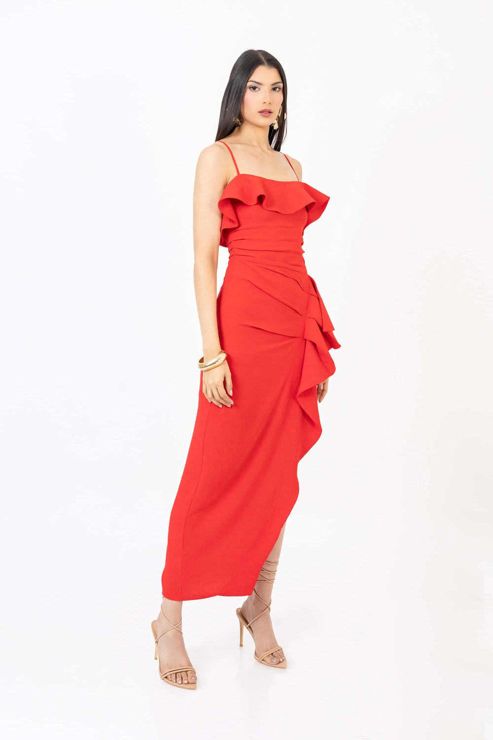 Vestido - 722790 - ROJ - Reina Diaz