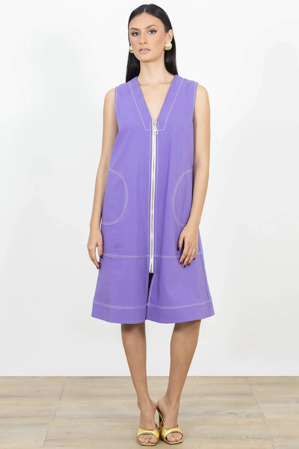 Vestido - 722805 - MOR - Reina Diaz