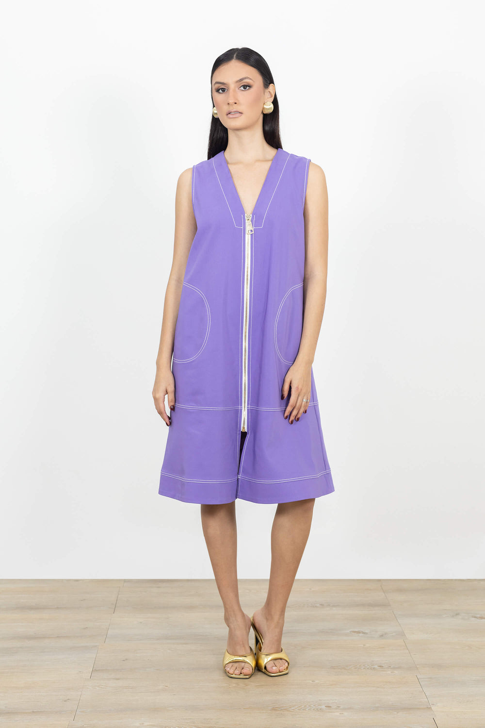 Vestido - 722805 - MOR - Reina Diaz