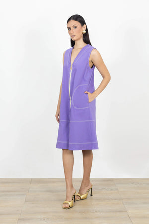 Vestido - 722805 - MOR - Reina Diaz