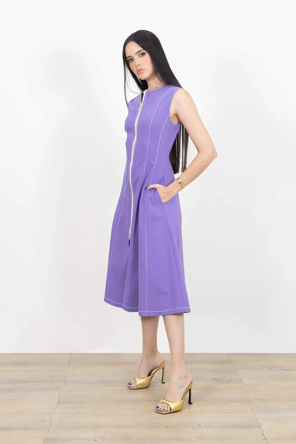 Vestido - 722806 - MOR - Reina Diaz