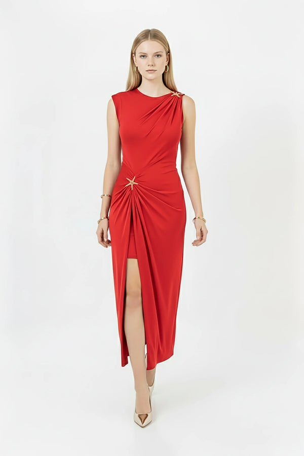 Vestido - 723055 - ROJ - Reina Diaz
