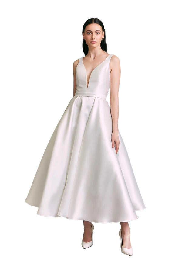Vestido - F421095 - BCO - Reina Diaz