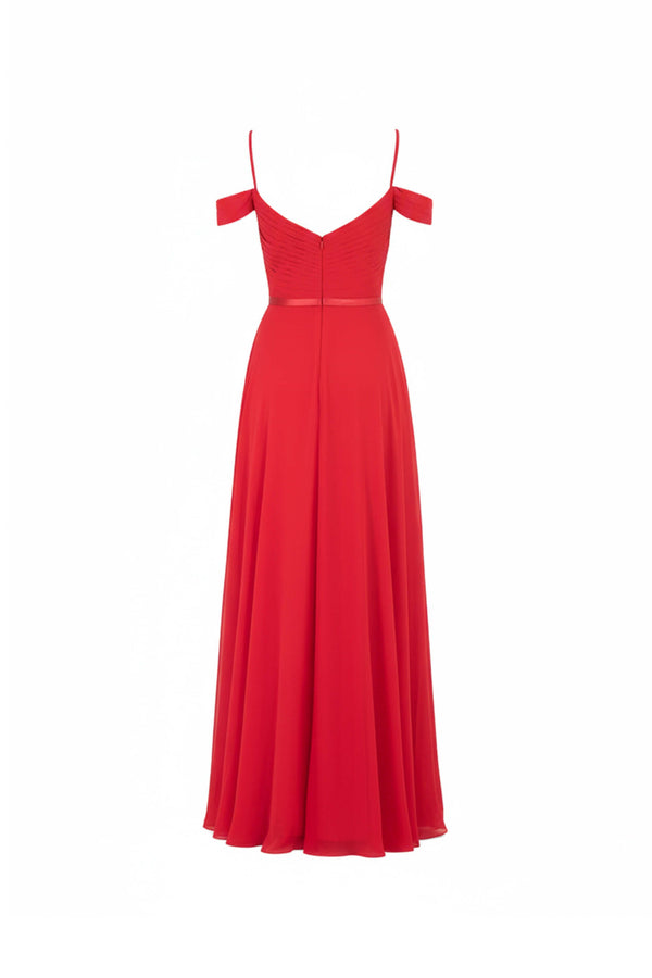 Vestido - F421101 - ROJ - Reina Diaz