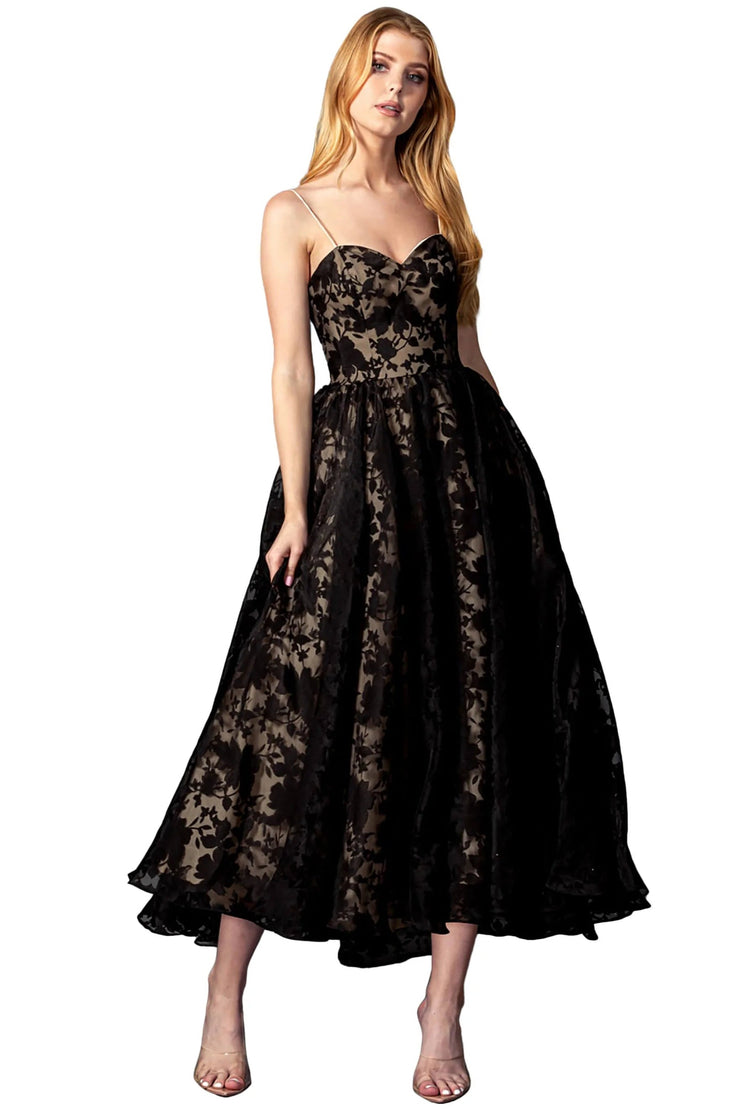 Vestido - F421134 - NEG - Reina Diaz