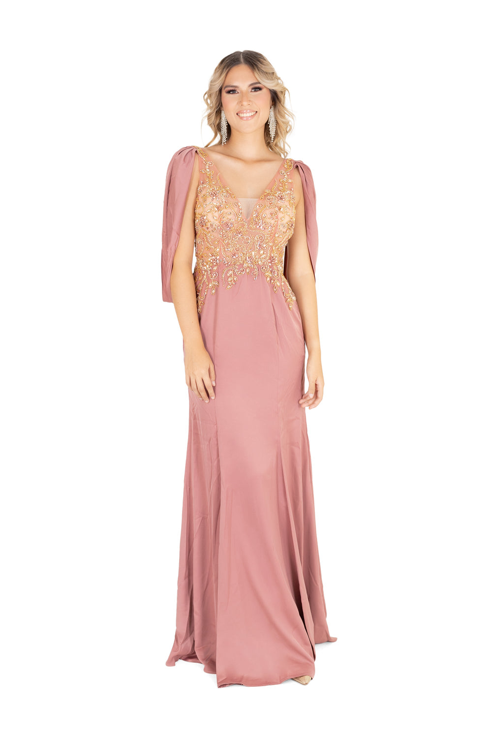 Vestido - F421154 - ROS - Reina Diaz