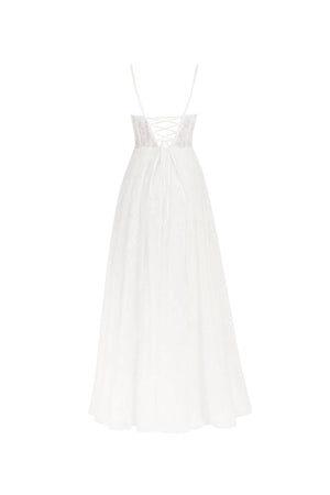 Vestido - F421161 - BCO - Reina Diaz