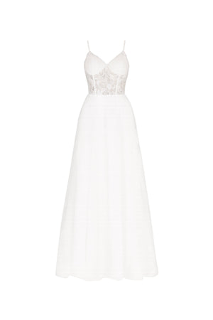 Vestido - F421161 - BCO - Reina Diaz