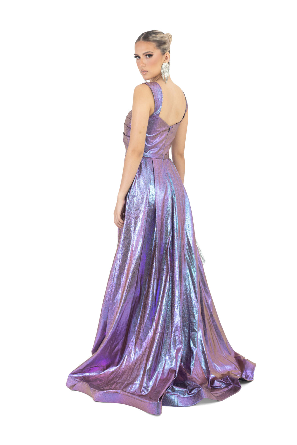 Vestido - F421173 - MOR - Reina Diaz