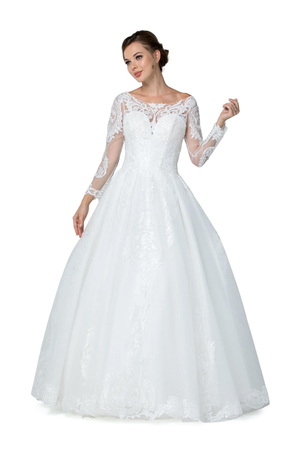 Vestido - F421177 - BCO - Reina Diaz