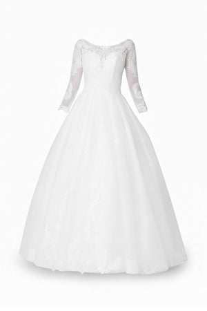 Vestido - F421177 - BCO - Reina Diaz