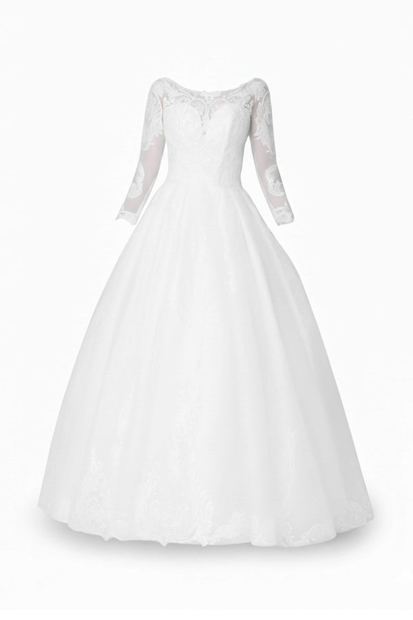 Vestido - F421177 - BCO - Reina Diaz