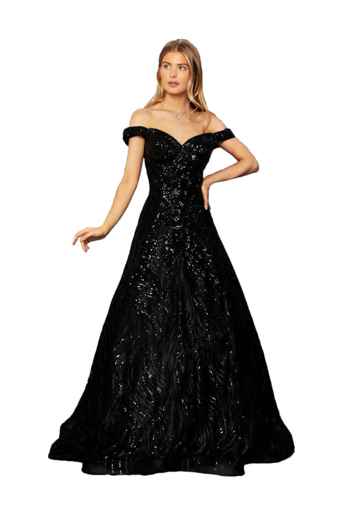 Vestido - F421292 - NEG - Reina Diaz