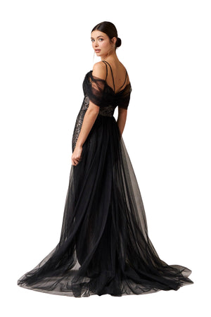 Vestido - F421367 - NEG - Reina Diaz
