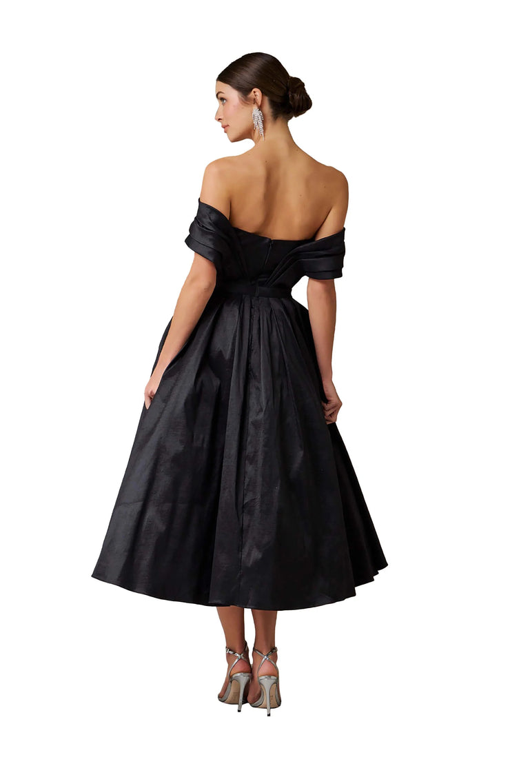 Vestido - F421373 - NEG - Reina Diaz