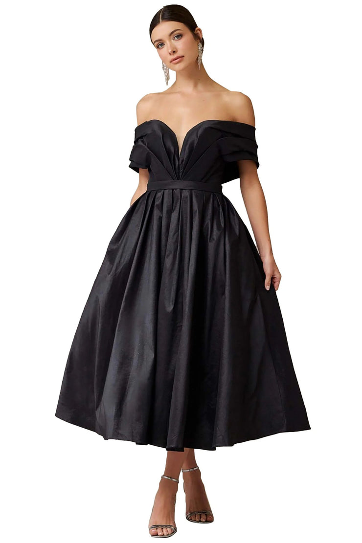 Vestido - F421373 - NEG - Reina Diaz