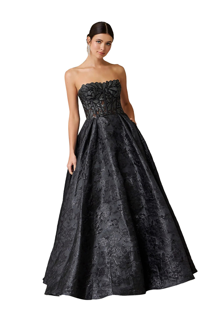 Vestido - F421389 - NEG - Reina Diaz