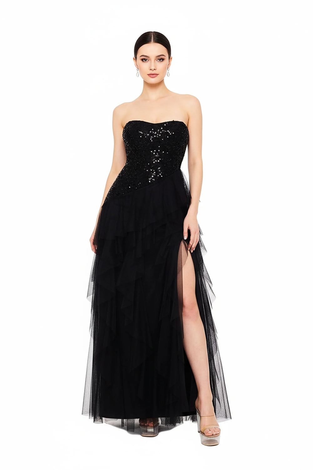 Vestido - F421400 - NEG - Reina Diaz