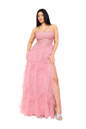 Vestido - F421400 - ROS - Reina Diaz