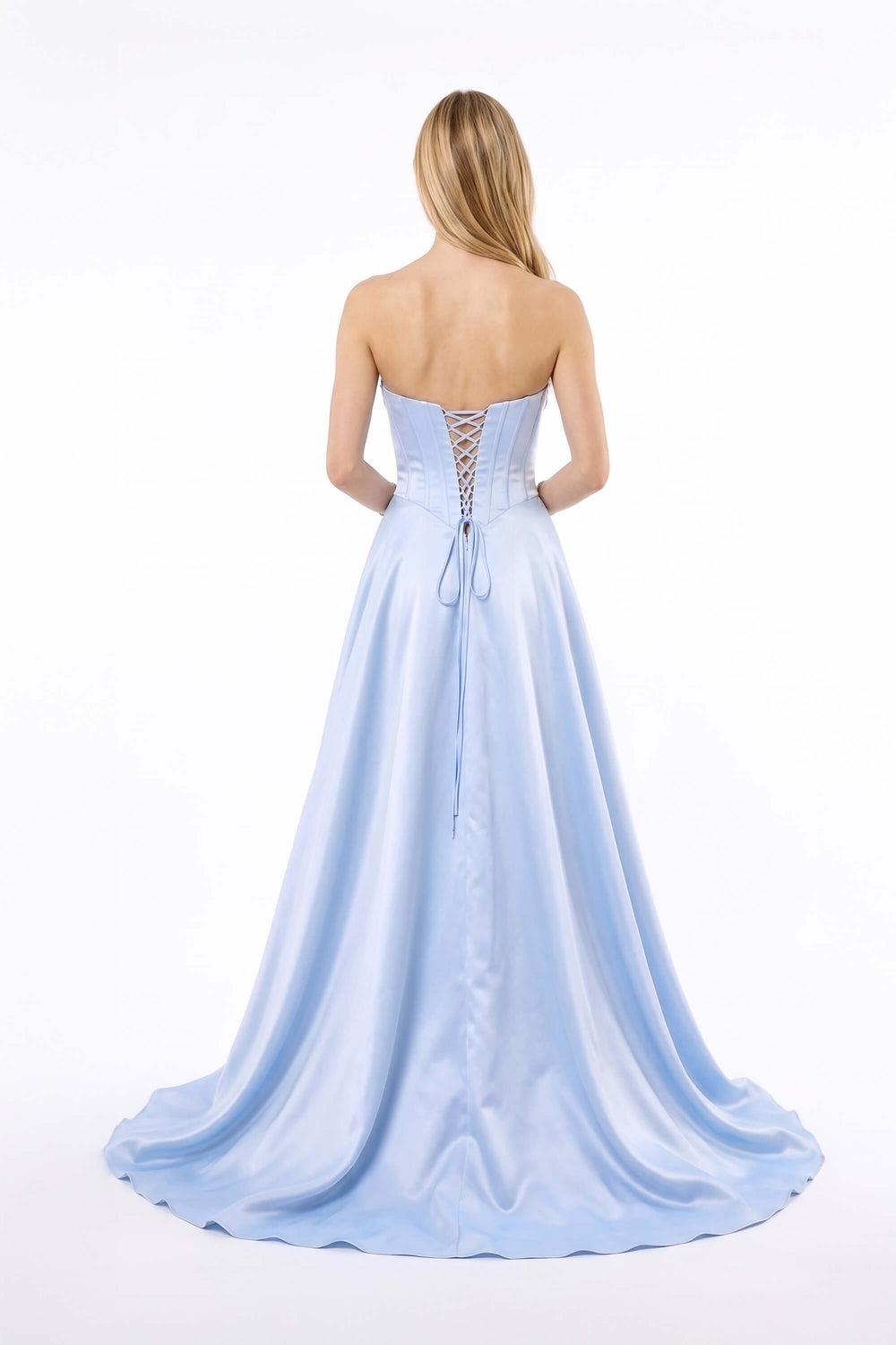 Victoria Corset Strapless Ballgown Vestido 421482 CIE - Reina Diaz