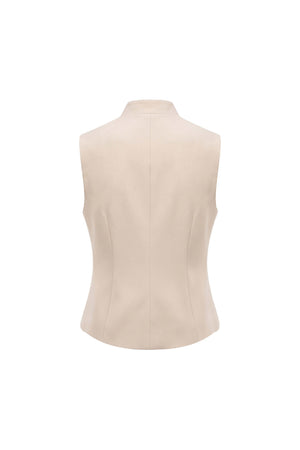 Victoria High-Neck Tailored Chaleco 501555 MAZ - Reina Diaz
