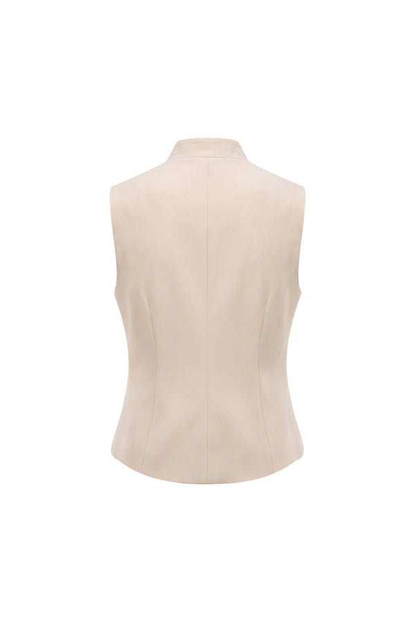 Victoria High-Neck Tailored Chaleco 501555 MAZ - Reina Diaz